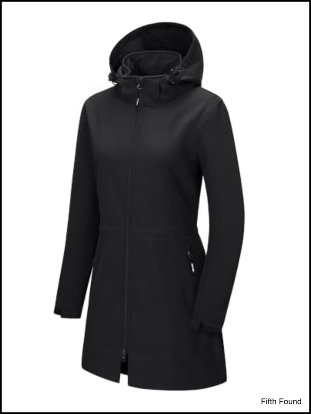 Women's Waterproof Softshell Jacket Fleece Lined Windproof Raincoat